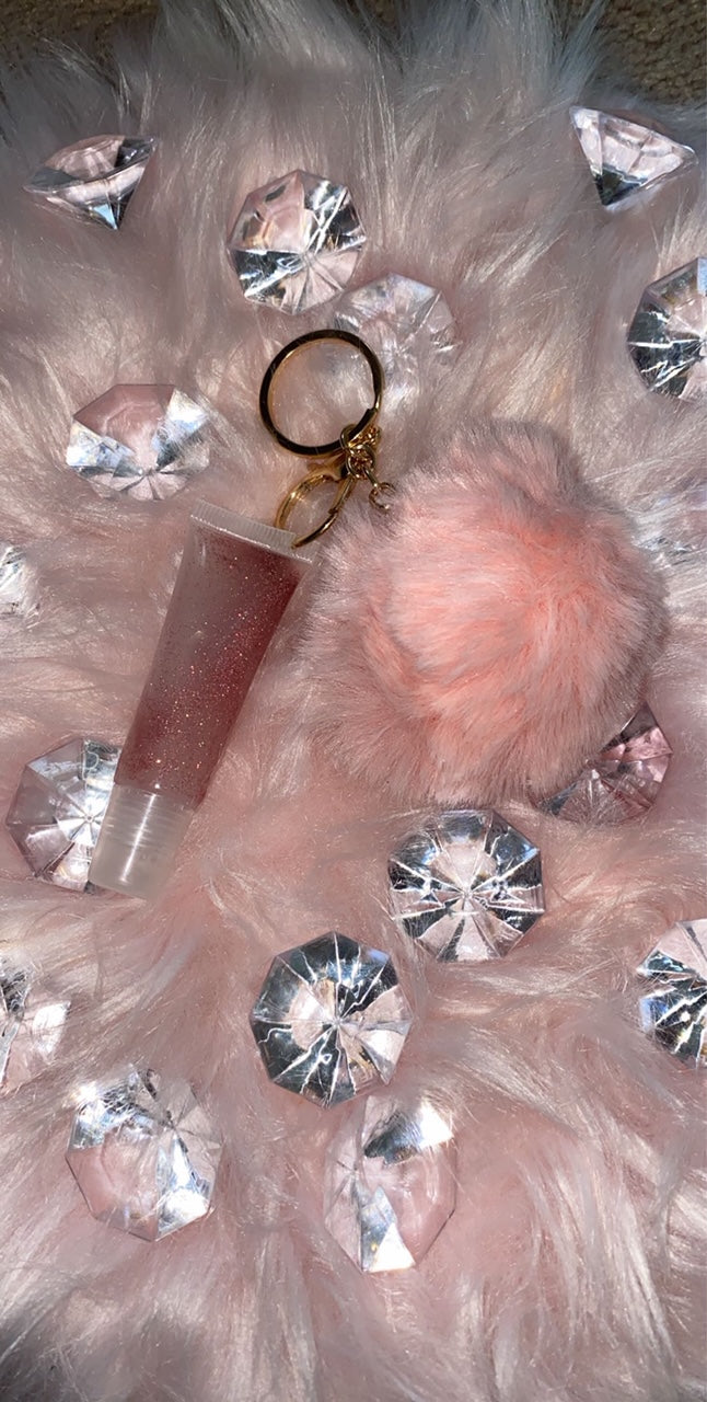 Lip Gloss Keychain